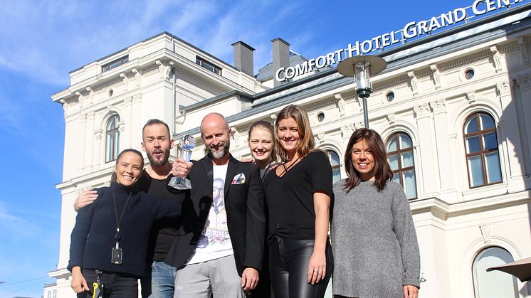 Comfort Hotel Grand Central skårer høyt på service og gjestetilfredshet. Dette er en av grunnene til at Comfort Hotel Grand Central gikk av med seieren da Choice Hotels International kåret Europas beste Comfort Hotel. FOTO: Comfort Hotel