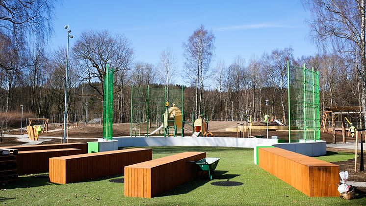 Invigning av aktivitetspark på Sjöbo