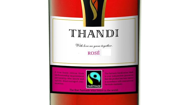 Thandi Shiraz Rosé 2013