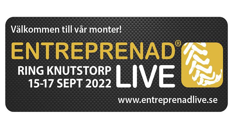 Hydroscand ställer ut på Entreprenad live 2022