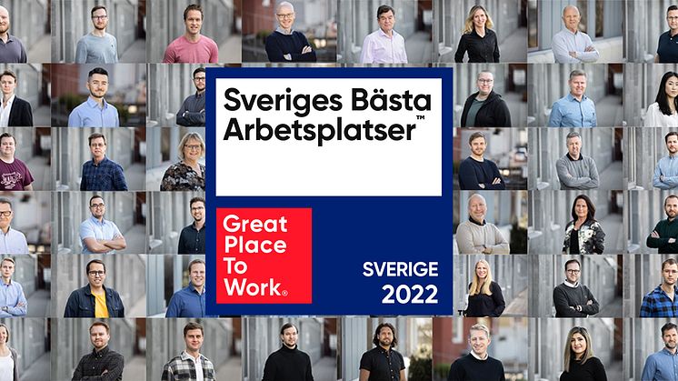 Great Place to Work® utser Wikström AB till en av Sveriges Bästa Arbetsplatser™ 2022