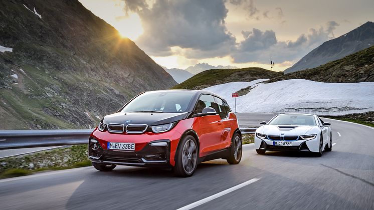 BMW i3s og BMW i8