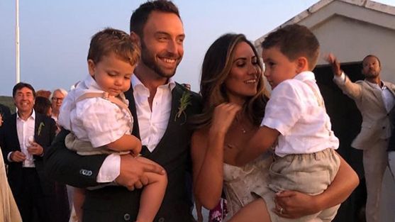 Måns and Ciara Zelmerlöw family