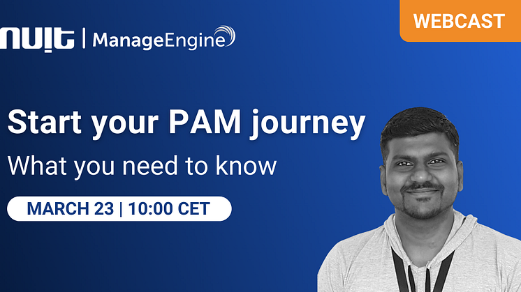 Start your PAM journey: What you need to know