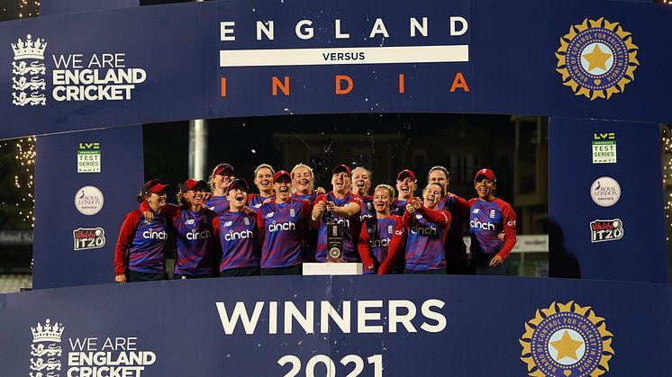 England Women won the multi-format series 10-6. Photo: Getty Images