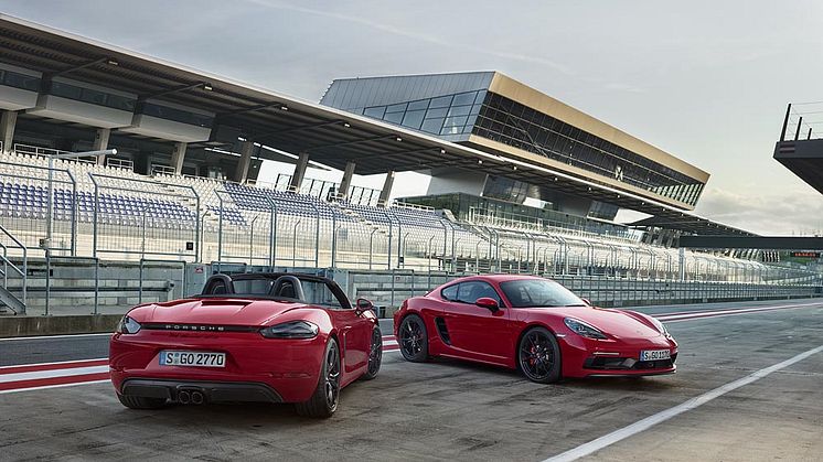 718 Boxster GTS och 718 Cayman GTS