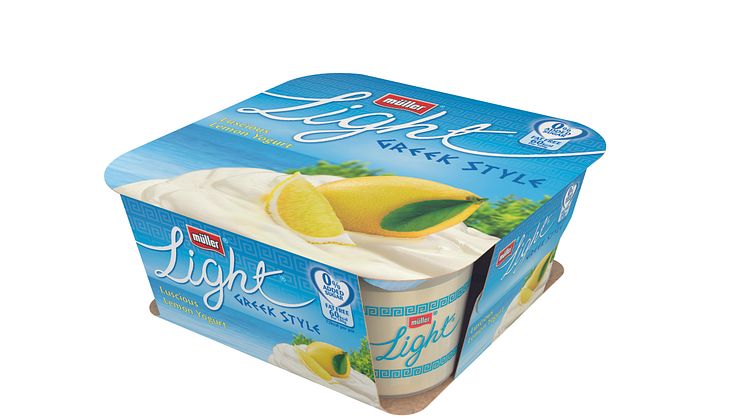 INTRODUCING MÜLLERLIGHT GREEK STYLE WITH 0% ADDED SUGAR