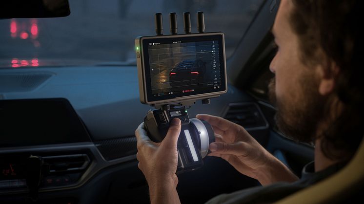 RS 4 Pro  Support lidar and transmission to connect to each other - Hand Unit（inside）
