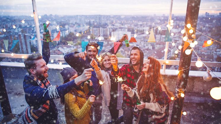 Tolvslaget firar du med fördel på vår rooftop!