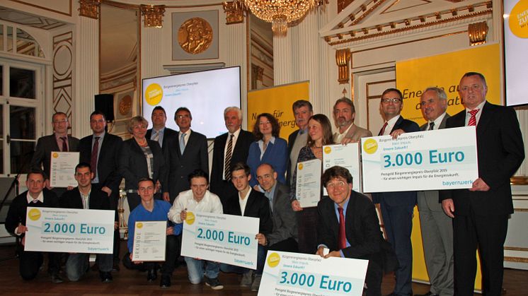 Bürgerenergiepreis Oberpfalz 2015 verliehen