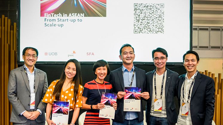 FinTech firms in Singapore attract most global funding within ASEAN according to report by UOB, PwC and SFA