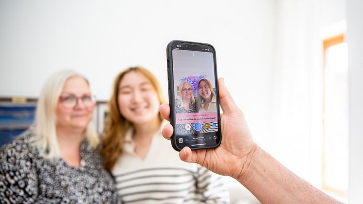 Studieförbundet NBV lanserar instagramfilter för oväntade möten