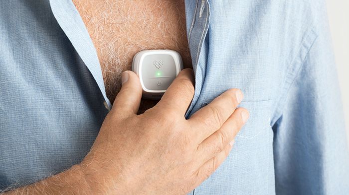 Coalan, ett slags digitalt stetoskop för hjärtövervakning, kopplat till en smartphone visades på Demo@Vitalis förra året.