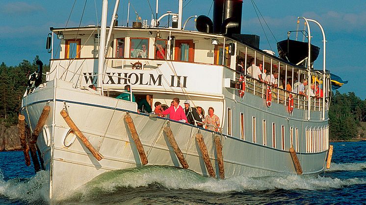 Pressbild - Strömma Kanalbolaget - m/s Waxholm III