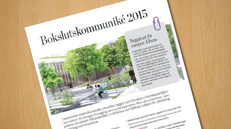 Akademiska Hus bokslutskommuniké 2015