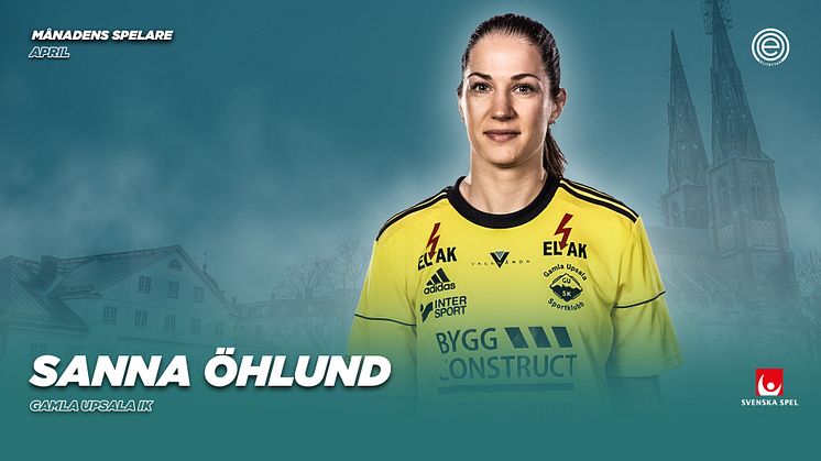 GUSK:s Sanna Öhlund är Månadens Spelare i Elitettan
