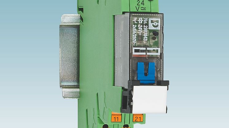Electromechanical relays with manual operation