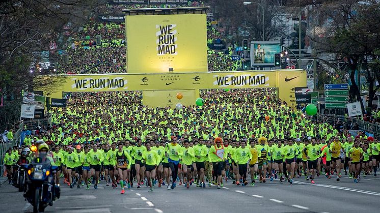 Madrid, San Silvestre run