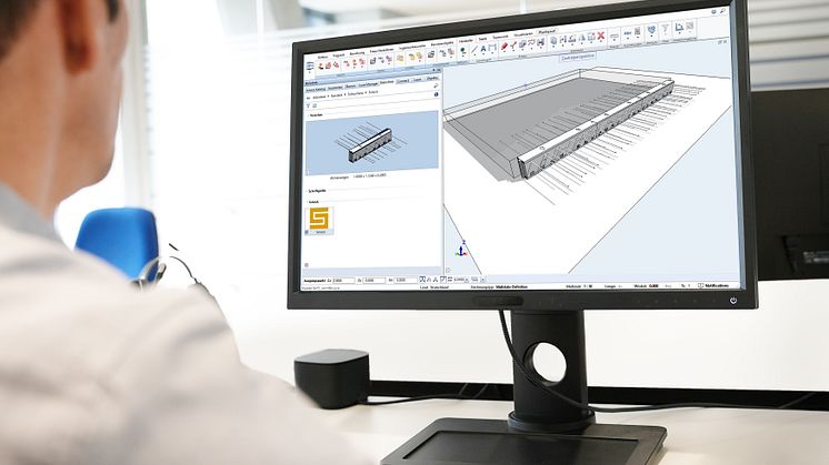 ALLPLAN integruje BIM/CAD knihovny vestavných prvků výrobce Schöck do systému Allplan 2023. Autorská práva: Schöck