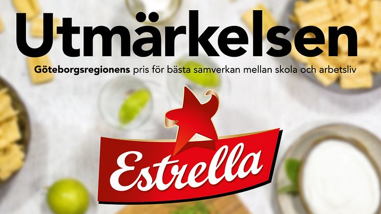 Estrella nomineras till Göteborgsregionens pris "Utmärkelsen" 2019 för Estrellaakademien 