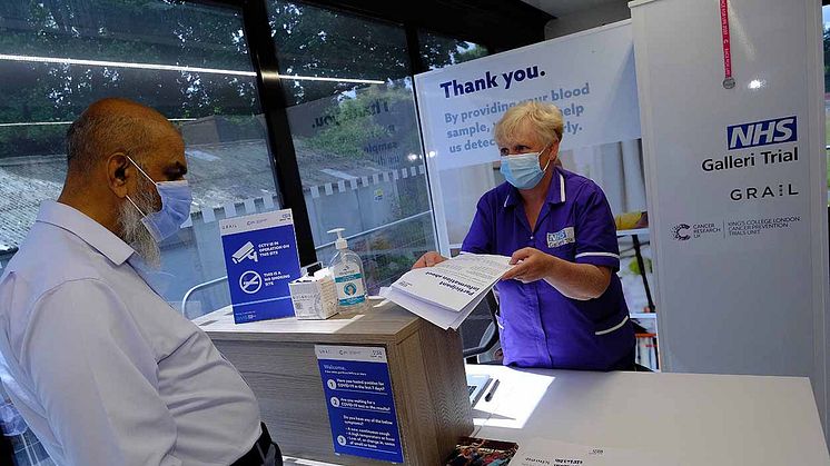 Bury volunteers return to help NHS trial new cancer screening test