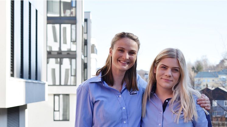 Natalie Lorgen og Reni Kristiansen blir historiske Distriktsjefer i JYSK.