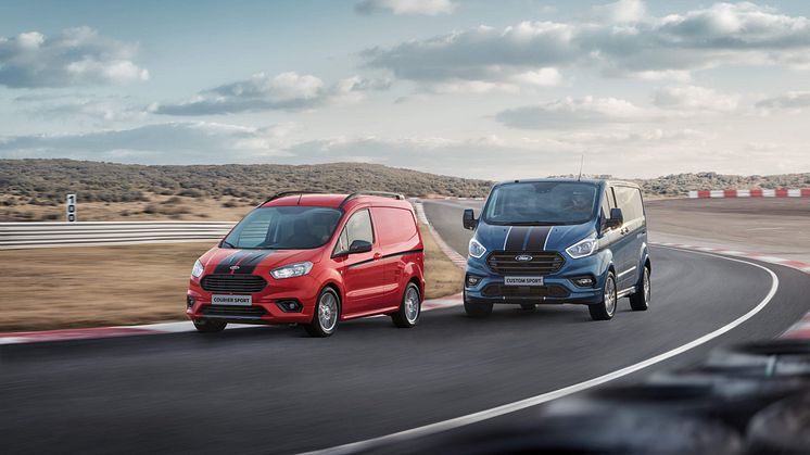 Ford fornyer Transit Custom Sport – sterkere og like tøff 