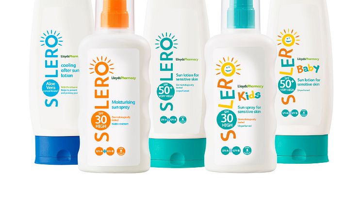 Nu lanseras Solero – prisbelönta solskyddsprodukter för stora och små med känslig hud
