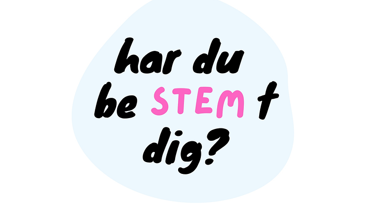 Bilden visar loggan till podden "Har du beSTEMt dig?"