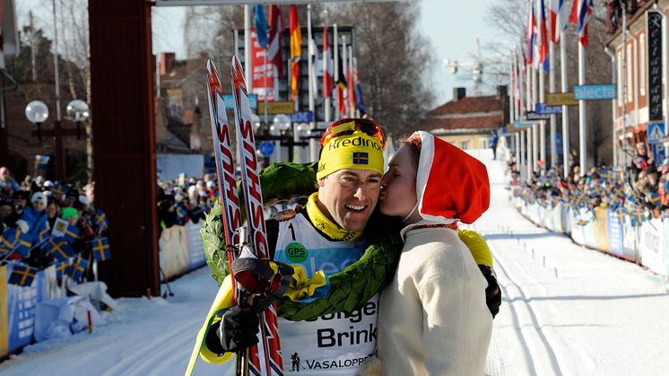 Jörgen Brink vann Vasaloppet 2012
