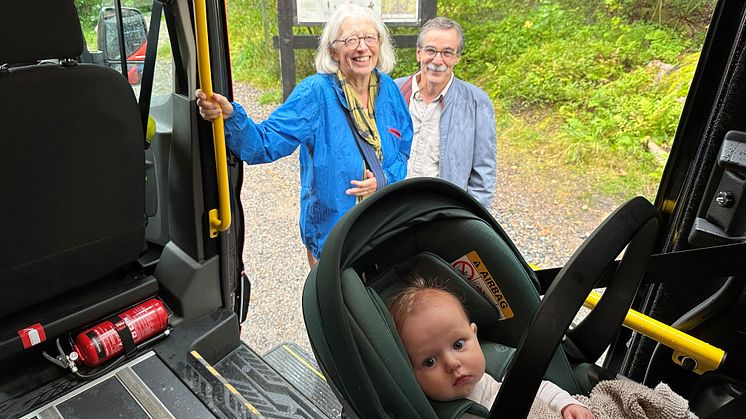 Framme ved stien mot Steinbruvannet. Foto: Ruter/Knut.Martin Løken.