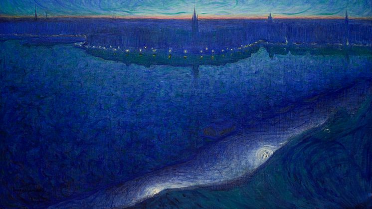 Eugéne Jansson, Gryning över Riddarfjärden.