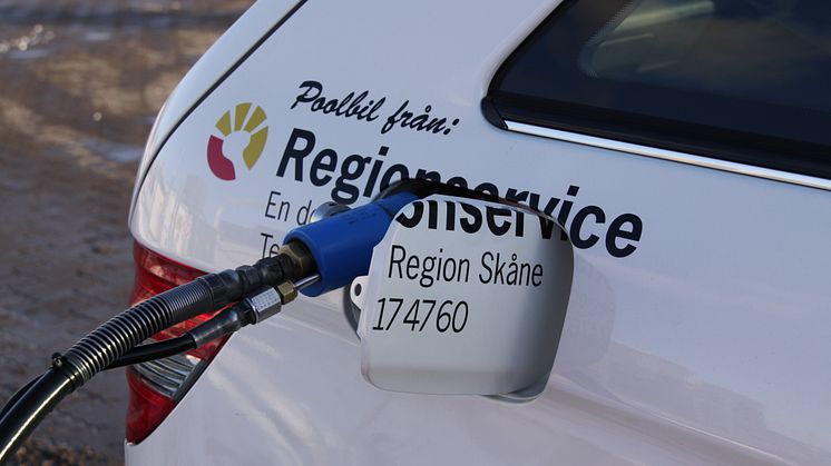 Region Skånes fordon miljöbäst i landet