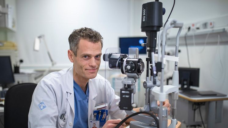 Gauti Jóhannesson vid Umeå universitet, docent och överläkare vid Institutionen för klinisk vetenskap, får störst anslag i hela landet till sitt projekt. Foto. Mattias Pettersson.