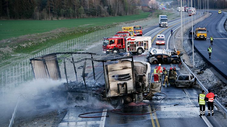 Rus, høy fart og uoppmerksomhet er blant viktige årsaker til trafikkulykker. 9 700 kroner i bøtesats for mobilbruk svir, og 5 av 10 blir avskrekket fra å bruke mobilen, viser en ny undersøkelse.