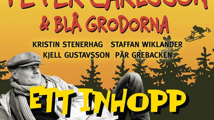 Press -och publiksuccéen - Ett Inhopp med Peter Carlsson & Blå Grodorna gör en enda föreställning under hela 2016 i Dalhalla den 2 juli!