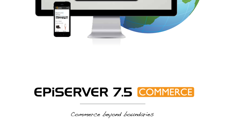 EPiServer 7.5 Commerce produktblad