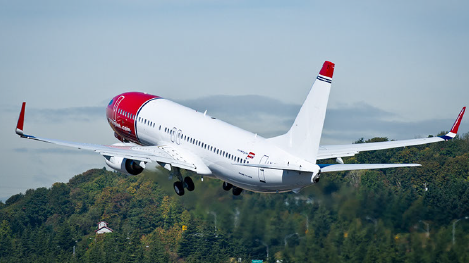 God passagerartillväxt för Norwegian i oktober