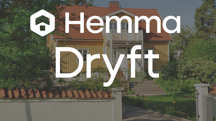 Dryft och Hemma i samarbete för att hjälpa småhusägare att energirenovera 