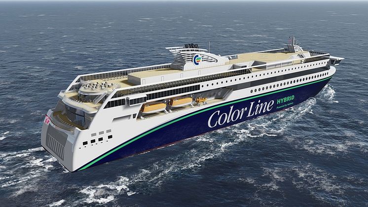 Isolamin supplies 6000 m² sandwich panels to the Color Hybrid ferry