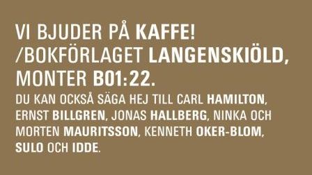 Äntligen! Bok och biblioteksmässan i Göteborg 23-26 september
