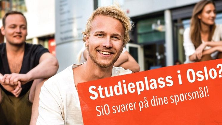 Spør oss: SiO inviterer studentene til å spørre om det de lurer på via Facebook 21. juli kl. 12-17.