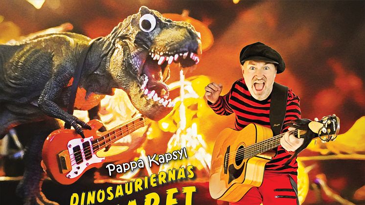 MTA Production presenterar på höstturné: PAPPA KAPSYL - DINOSAURIERNAS ALFABET