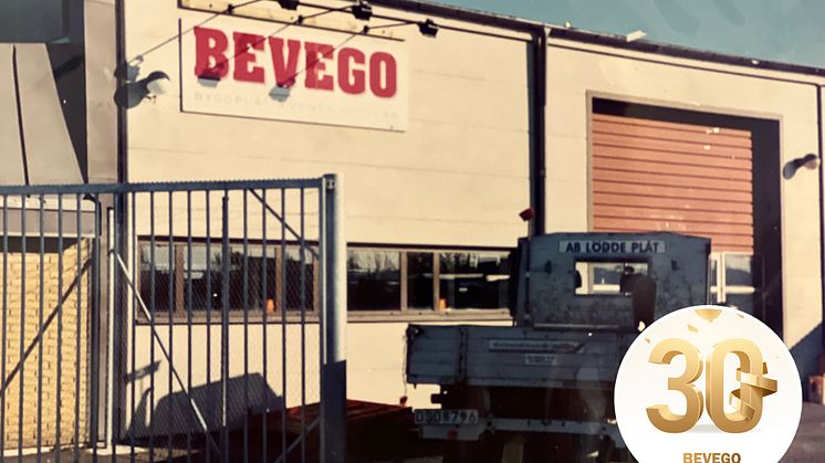 Bevego fyller 30 år: Filialen i Malmö var en av de första
