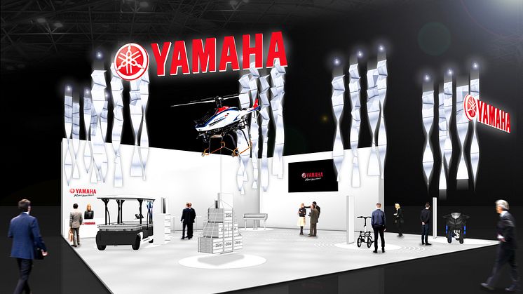 CES Yamaha Motor Booth Image