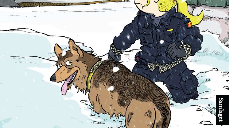 Ny barneroman i serien om Politihunden Falk