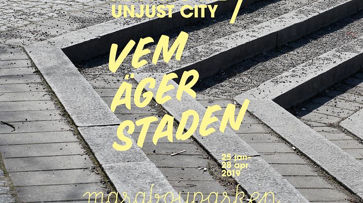 MARABOUPARKEN KONSTHALL – Mapping the Unjust City / Vem äger staden?