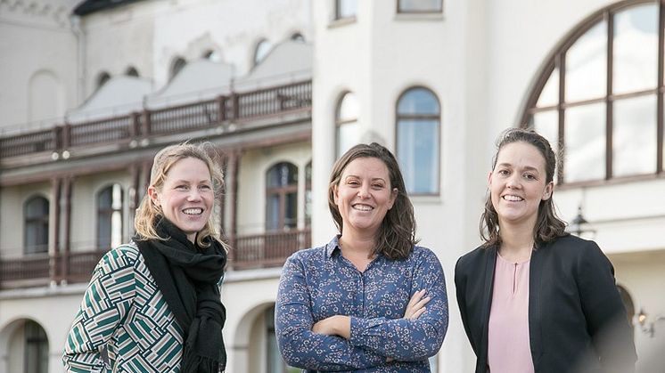 Anette Roos, Caroline Hazelius och Carina Norrbom Franchisetagare