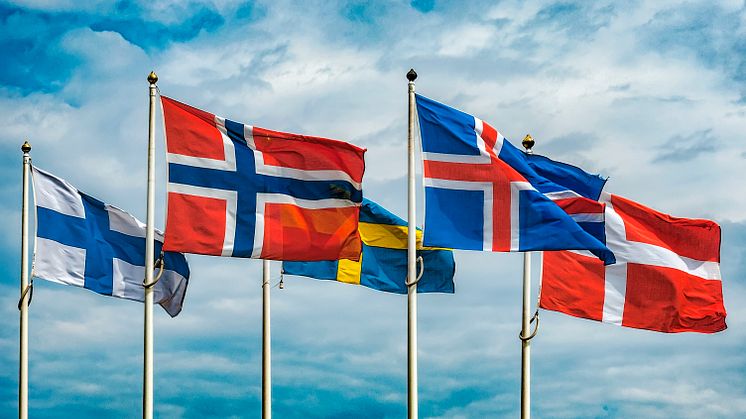 Nordic flags