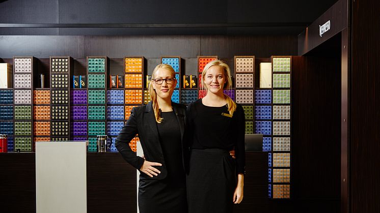 Venstre: Pop-up Manager, Josefin Sjöberg og Coffee Specialist Kristine Hansen